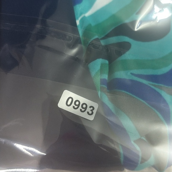 Banana Republic Blue AbstractColor Block Shift Dress Size Small Petite - Picture 7 of 7